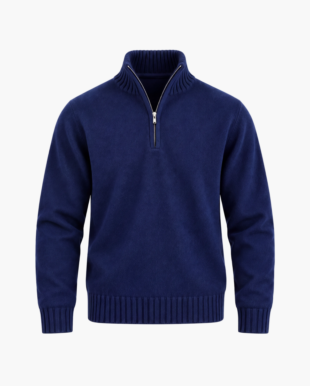 Men's Quarter-Zip Knit Sweater